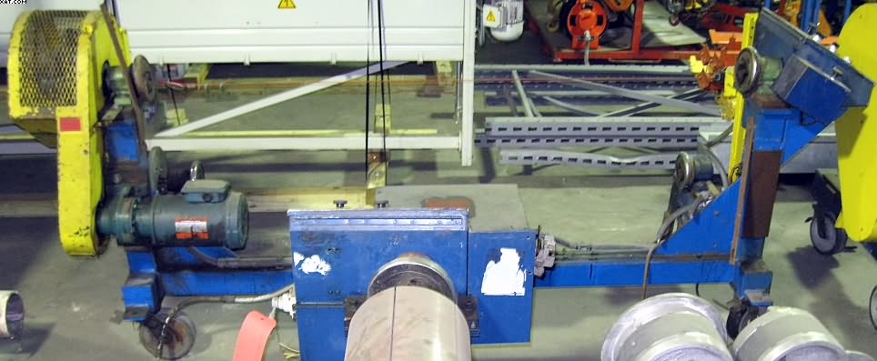 Unknown Rewinder, ~ 78" shaft, portable,